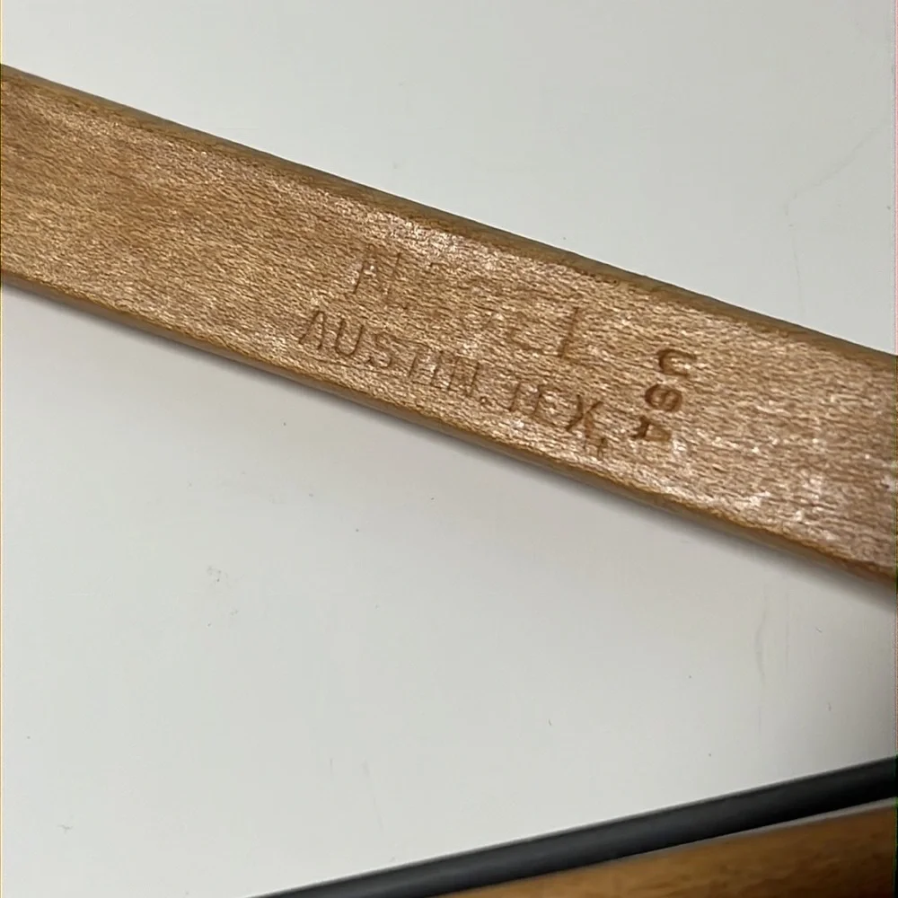 Vintage suit wood hangers
